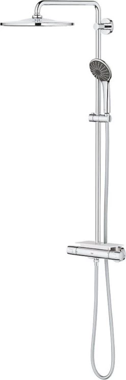 GROHE QuickFix Vitalio Joy 310 Regendouche - CoolTouch - Met Planchet - ø 31 Cm - Chroom 35 GROHE QuickFix Vitalio Joy 310 Regendouche - CoolTouch - Met Planchet - ø 31 Cm - Chroom -Grohe Winkel 399x1200 1