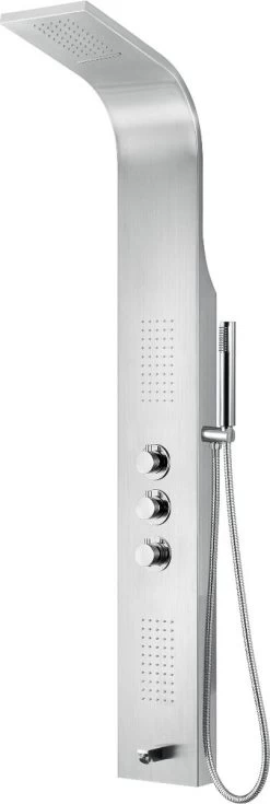 RVS Douchepaneel Met Thermostatische Kraan (5 Functie)