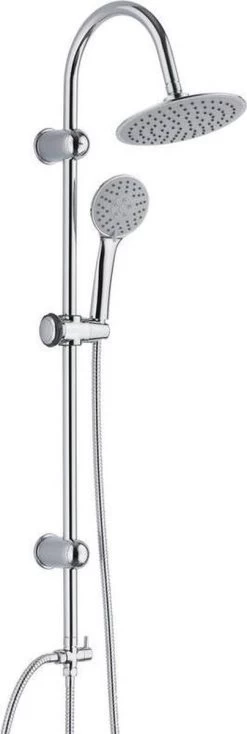SCHÜTTE Jamaica Fresh Douchesysteem - Regendouche - 102 Cm Stang - Chroom -Grohe Winkel 404x1200