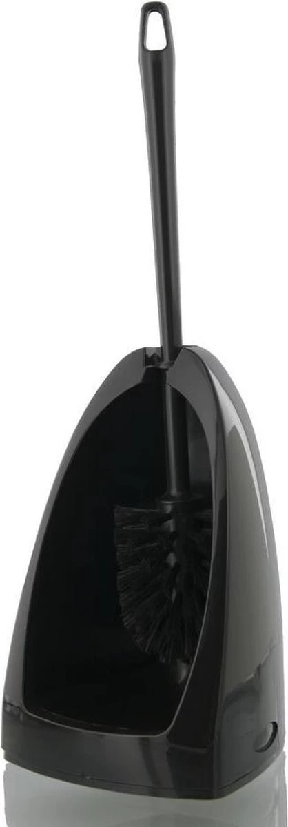 Tiger Toiletborstel Met Houder - Zwart 1 Tiger Toiletborstel Met Houder - Zwart