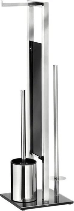WENKO Toiletbutler Rivalta RVS Glanzend - Toiletborstel Met Houder, Toiletrolhouder En Reserverolhouder -Grohe Winkel 421x1200 2