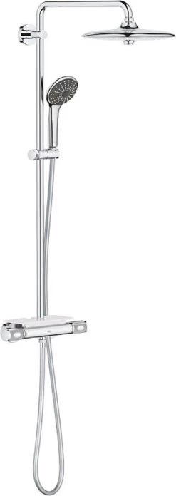 GROHE QuickFix Vitalio Joy 260 Regendouche - CoolTouch - Met Planchet - ø 26 Cm - Chroom