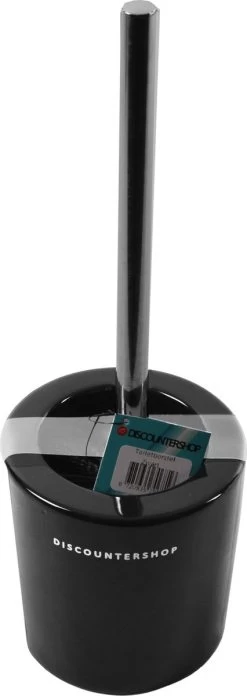 Toiletborstel Met Zwarte Borstel- Keramiek - Zwart - RVS - WC Borstel In Ronde Houder -Grohe Winkel 426x1200 2
