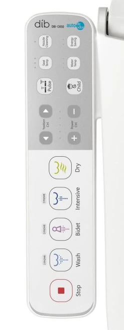 Dib C430 Elektronisch Bidet Wc Met Zijpaneel - Douchewc Bril Met Watersproeier - Japans Toiletbril -Grohe Winkel 451x1200 3