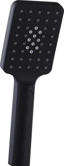 4bathroomz® Luxe Douchekolom Regendouche 20 Cm - Zwart -Grohe Winkel 462x1200