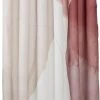 Sealskin Earth - Douchegordijn 180x200 Cm - Polyester Donkerroze / Off-white