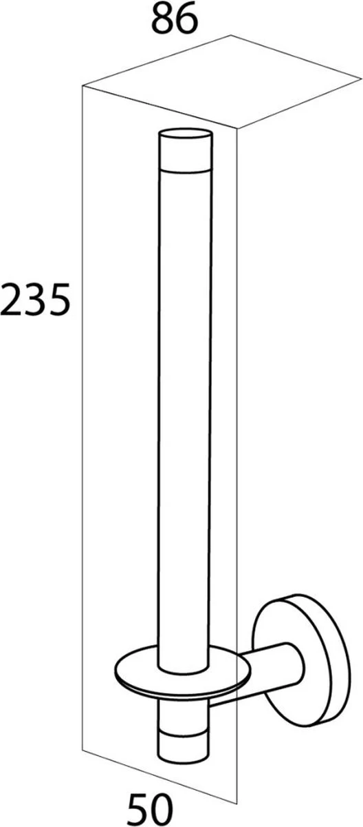 Tiger Boston - Reserverolhouder - RVS Geborsteld 6 Tiger Boston - Reserverolhouder - RVS Geborsteld - Image 6