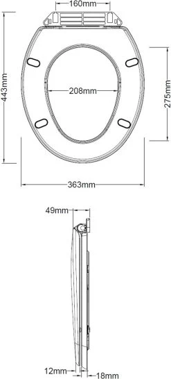 Plieger Royal Wc Bril Softclose – Toiletbril Wit – Wc Brillen Met Deksel – Kunststof Bevestiging -Grohe Winkel 543x1200 1