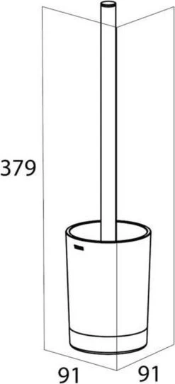 Tiger Tune - Toiletborstel Met Houder Vrijstaand - Messing Geborsteld / Zwart 10 Tiger Tune - Toiletborstel Met Houder Vrijstaand - Messing Geborsteld / Zwart -Grohe Winkel 547x1200
