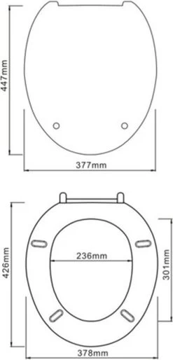 SCHÜTTE WC-Bril 10220 DUROPLAST - Antibacterieel - Soft Close - Gelakt - Wit -Grohe Winkel 577x1200 1