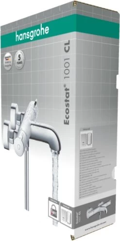 Hansgrohe Ecostat 1001CL Badthermostaat - Chroom -Grohe Winkel 601x1200 1