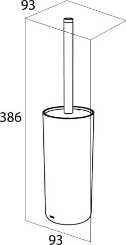 Tiger Urban - Toiletborstel Met Houder Vrijstaand - Zwart -Grohe Winkel 620x1200