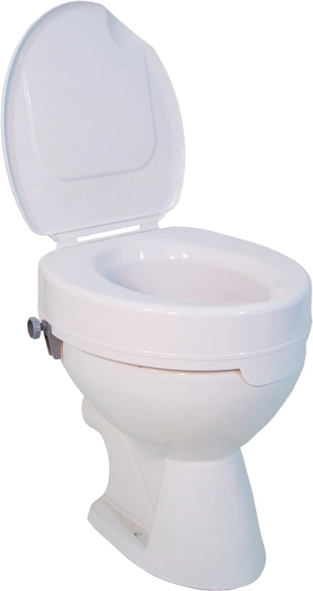 Drive Toiletverhoger Ticco 2G Met Deksel - Max 225 KG 1 Drive Toiletverhoger Ticco 2G Met Deksel - Max 225 KG