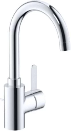 GROHE Eurosmart Cosmopolitan Wastafelkraan - Hoge C-uitloop - Met Trekwaste - Chroom - 32830001 -Grohe Winkel 653x1200