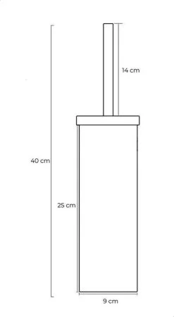 Toiletborstel Met Houder - Vrijstaand - Toiletborstelhouder - Goud - Wc Borstel Met Houder - RVS - Zonder Boren -Grohe Winkel 658x1200 3