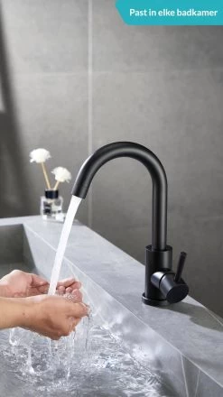 Wastafelkraan Zwart - Keukenkraan - Kraan - Badkamerkraan -Grohe Winkel 674x1200 6