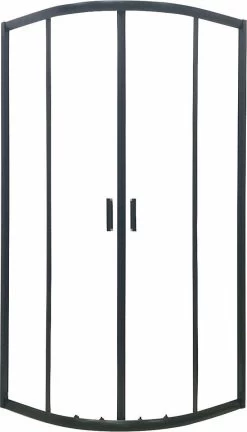 Merkloos Douchecabine Kwartrond 90x90x200 Cm 6 Mm Nano Anti Kalk Veiligheidsglas Met Zwart Aluminium Omlijsting 20 Merkloos Douchecabine Kwartrond 90x90x200 Cm 6 Mm Nano Anti Kalk Veiligheidsglas Met Zwart Aluminium Omlijsting -Grohe Winkel 686x1200