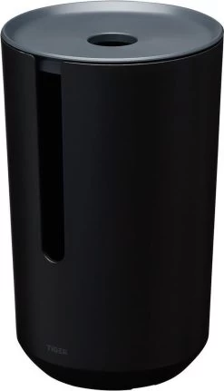 Tiger Tess - Reserverolhouder Met Deksel - Vrijstaand - Zwart / Antraciet -Grohe Winkel 688x1200