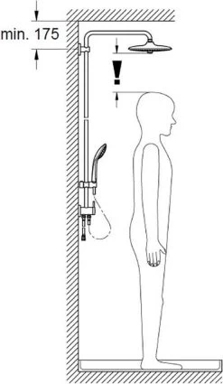 GROHE Euphoria Regendouche - ø 26 Cm - Zonder Thermostaat - Chroom -Grohe Winkel 698x1200 1