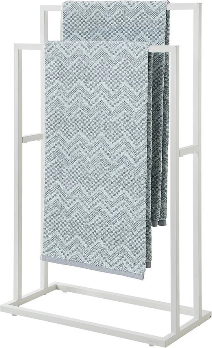 Sealskin Carré - Handdoekrek Vrijstaand - Wit 1 Sealskin Carré - Handdoekrek Vrijstaand - Wit