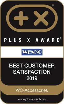 WENKO Toiletbutler Rivalta Zwart - Toiletborstel Met Houder, Toiletrolhouder En Reserverolhouder -Grohe Winkel 741x1200 1