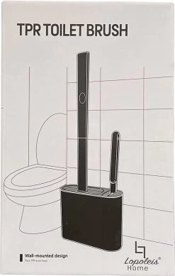 Lopoleis WC Borstel – Toiletborstel – Gesloten Bodem – WC Borstel Met Randreiniger – Siliconen – Grijs – WC Borstel Met Houder – Vrijstaand – Hangend – WC Borstel En Houder -Grohe Winkel 761x1200 1