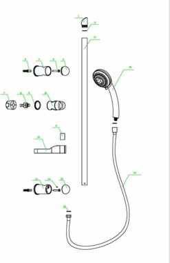 SCHÜTTE Fresh Doucheset Met Handdouche - 76 Cm Glijstang - 8 Standen - Chroom -Grohe Winkel 775x1200 3