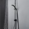 Livarno Home Regendouche Set Zwart 80-120cm Hoogte Verstelbaar