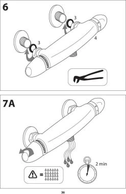 SCHÜTTE London Thermostatische Douchekraan - Hartafstand 120 Mm - Zwart Mat -Grohe Winkel 785x1200 2