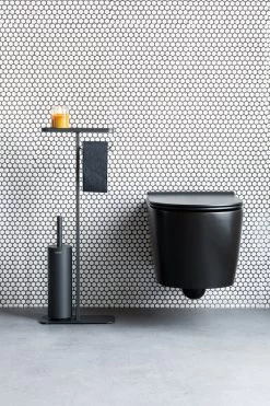 Brabantia MindSet Toiletbutler - Mineral Infinite Grey -Grohe Winkel 800x1200 17