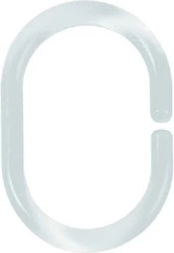 Differnz Douchegordijnringen - Transparant - Kunststof - 6 X 4 Cm - 12 Stuks 23 Differnz Douchegordijnringen - Transparant - Kunststof - 6 X 4 Cm - 12 Stuks -Grohe Winkel 827x1200
