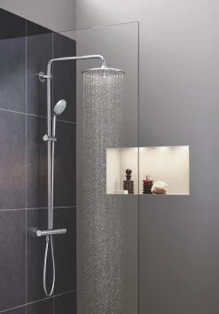 GROHE Euphoria 260 Regendouche - ø 26cm - Met Thermostaatkraan - Chroom -Grohe Winkel 837x1200