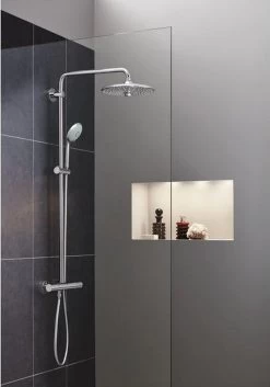 GROHE Euphoria 260 Regendouche - ø 26cm - Met Thermostaatkraan - Chroom -Grohe Winkel 840x1200