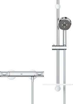 GROHE QuickFix Precision Feel Thermostatische Douchekraan - Met Glijstangset - EcoJoy - CoolTouch - Chroom - 34791000 -Grohe Winkel 845x1200 1