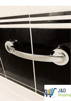 Handgreep Met Zuignap - Deurgreep -Badkamer Handgreep Met Zuignap - Douche - Helping Hand Handvat - Kunstof - Zilver - Groot -Grohe Winkel 848x1200 11