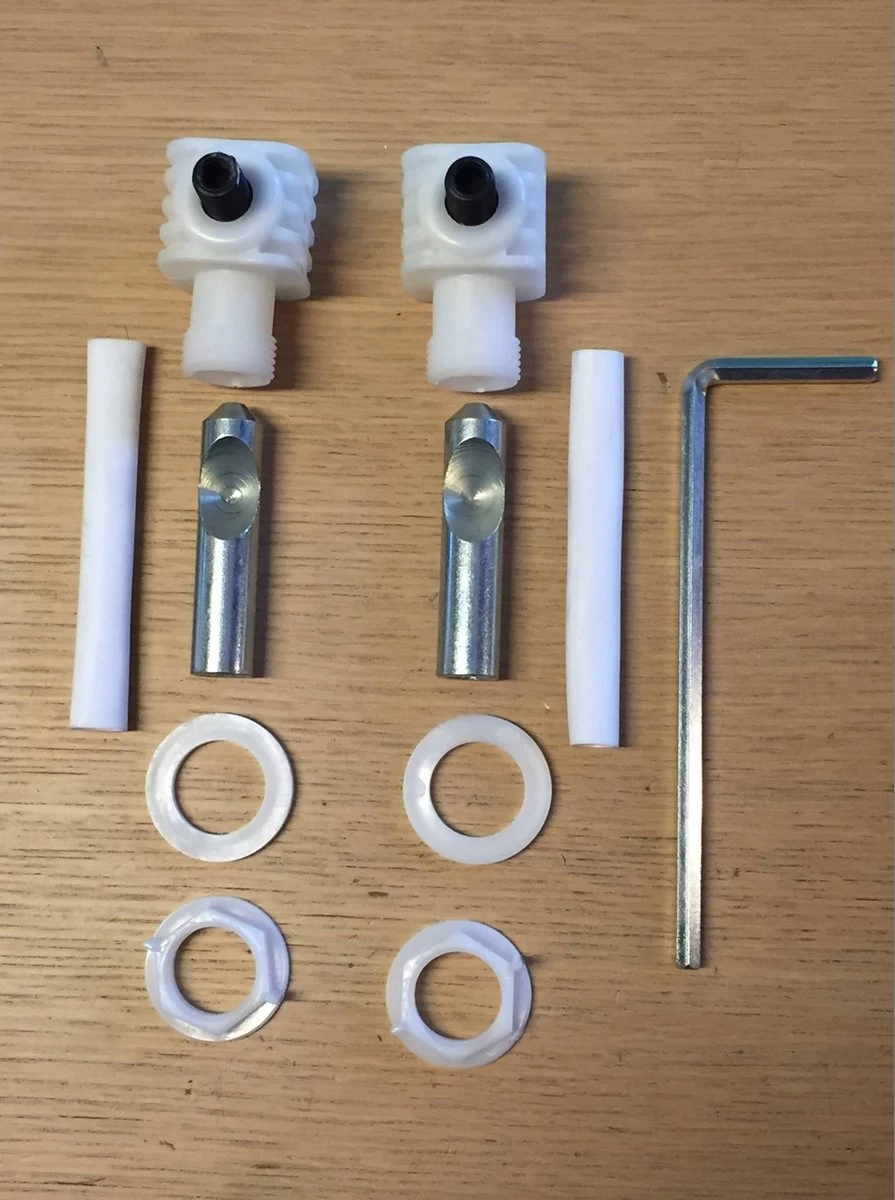 Saqu Type 2 Bevestigingsset Voor Hangtoilet - Inclusief Blinde Ophanging 1 Saqu Type 2 Bevestigingsset Voor Hangtoilet - Inclusief Blinde Ophanging