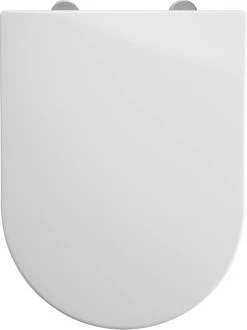 Allibert Wc-bril RAINBOW - D-vorm - Thermodure - Soft Close - Inox Scharnieren - Afklikbaar - Wit -Grohe Winkel 897x1200 1