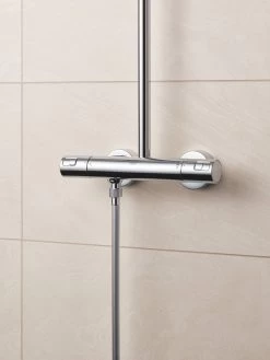 GROHE QuickFix Vitalio Start 250 Regendouche - □ 25 Cm - Vierkant - Met Thermostaatkraan - Chroom 26 GROHE QuickFix Vitalio Start 250 Regendouche - □ 25 Cm - Vierkant - Met Thermostaatkraan - Chroom -Grohe Winkel 900x1200 12