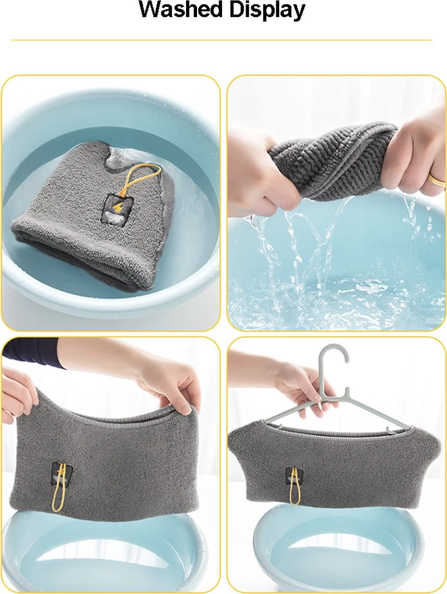 Toiletbril Rond - WC Bril Cover - Toiletbril Hoes - Duurzaam - Herbruikbaar - Grijs - Gratis Verzending 4 Toiletbril Rond - WC Bril Cover - Toiletbril Hoes - Duurzaam - Herbruikbaar - Grijs - Gratis Verzending - Afbeelding 4