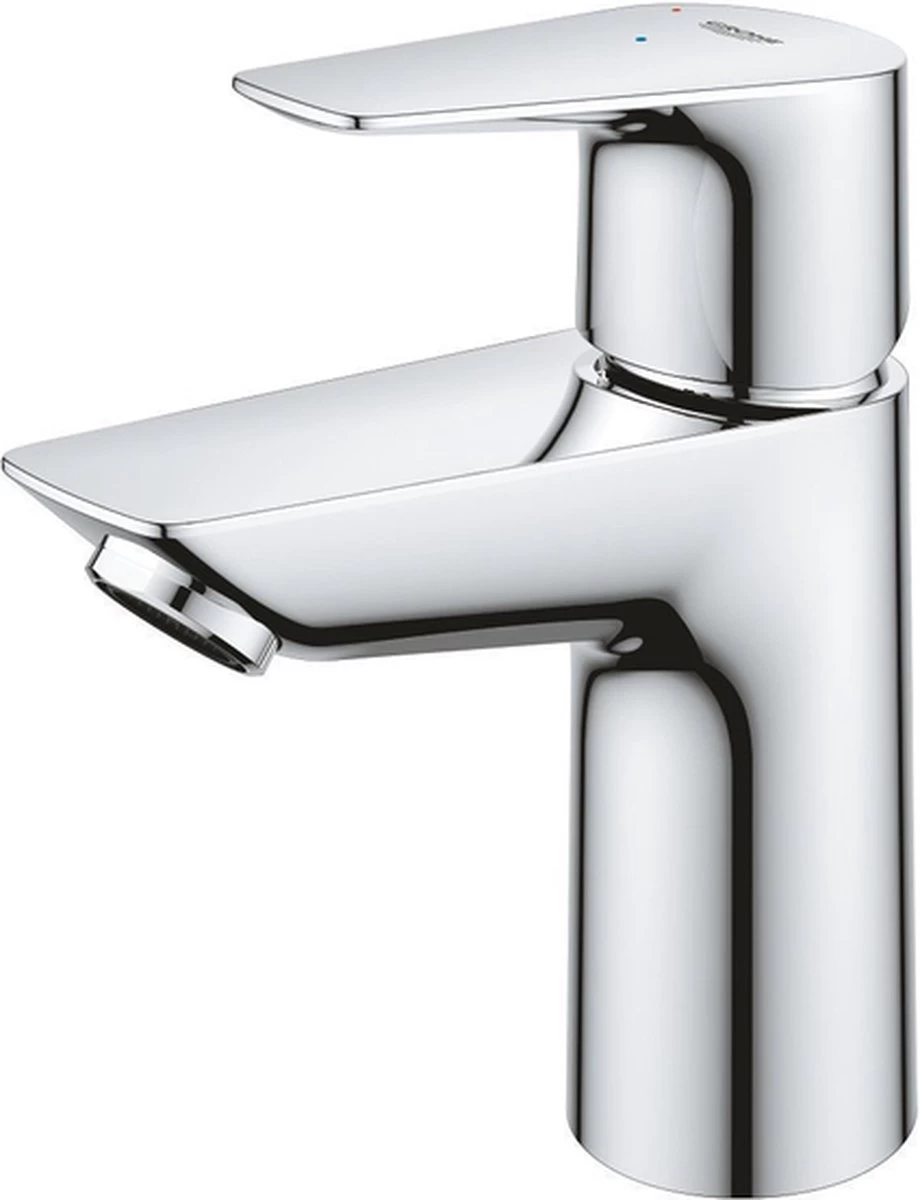 GROHE QuickFix Start Edge Wastafelkraan - Waterbesparend - Push Open Pop-up Waste - Chroom 7 GROHE QuickFix Start Edge Wastafelkraan - Waterbesparend - Push Open Pop-up Waste - Chroom - Image 7