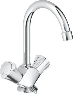 GROHE Costa-L Wastafelkraan - Met Ketting - Chroom