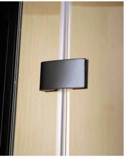Vips Douchecabine 90 X 90 Met Zwart Aluminium Profiel - CE Gekeurd Veiligheidsglas Met NANO Coating - Vierkant -Grohe Winkel 948x1200 1