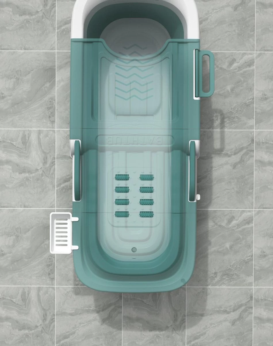 Foresta Volwassenen Zitbad XXL 150CM - Plastic Badkuip - Lime 3 Foresta Volwassenen Zitbad XXL 150CM - Plastic Badkuip - Lime - Image 3