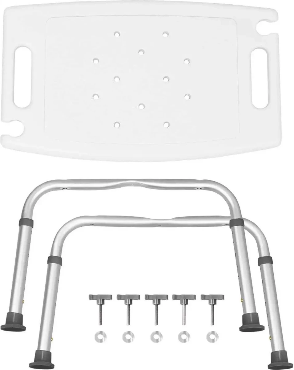 Life&Home Douchekruk - 6 Hoogtes - Douchestoel - Handgrepen - Max 130 Kg - Douchekophouder 8 Life&Home Douchekruk - 6 Hoogtes - Douchestoel - Handgrepen - Max 130 Kg - Douchekophouder - Image 8