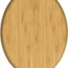 SCHÜTTE WC-Bril 81001 NATURAL BAMBOO - Massief Bamboe - Verchroomde Scharnieren