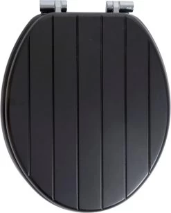 Aquavive Wc Bril - Nice - MDF - Zwart