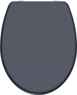 SCHÜTTE WC-Bril 82304 ANTHRAZIT - Duroplast - Soft Close - Afklikbaar - RVS-Scharnieren - Gelakt - Antraciet -Grohe Winkel 977x1200 8