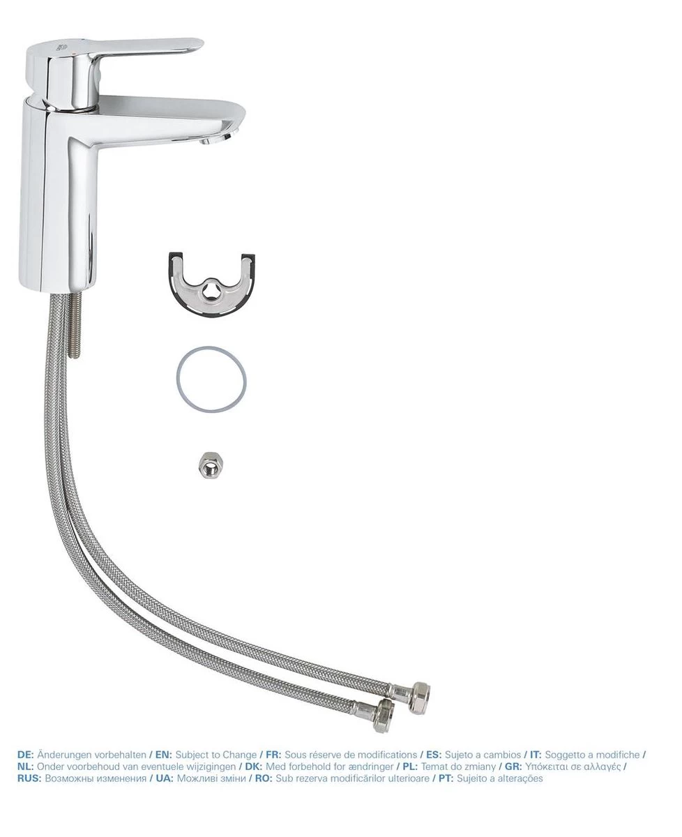 GROHE BauEdge Wastafelkraan - Met EcoJoy® - Zonder Waste - Chroom - 23330000 5 GROHE BauEdge Wastafelkraan - Met EcoJoy® - Zonder Waste - Chroom - 23330000 - Image 5