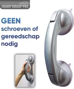 Kunststof Handgreep Voor Badkamer - 30.5cm - Douche Wandbeugel - Geen Boorgaten -Grohe Winkel 991x1200 1